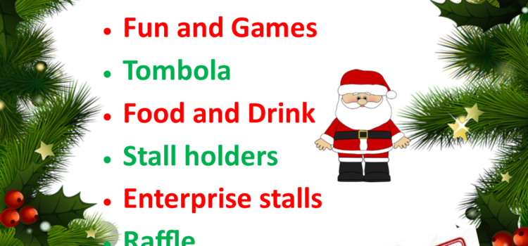 Christmas Fair 2017 – Wednesday 20th December, 4.30pm – 6.30pm