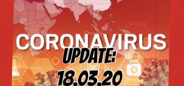 Coronavirus Parent Update – 18th March 2020 – 2pm